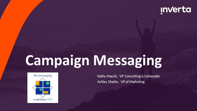 campaign messaging workshop live ep2